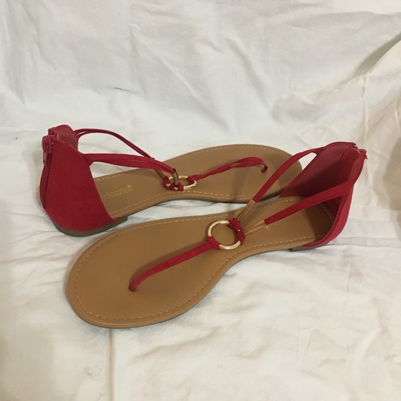 Red sandals - Picture 1 of 1
